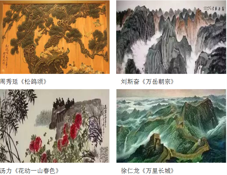 人民大会堂里56幅字画全在这儿了!