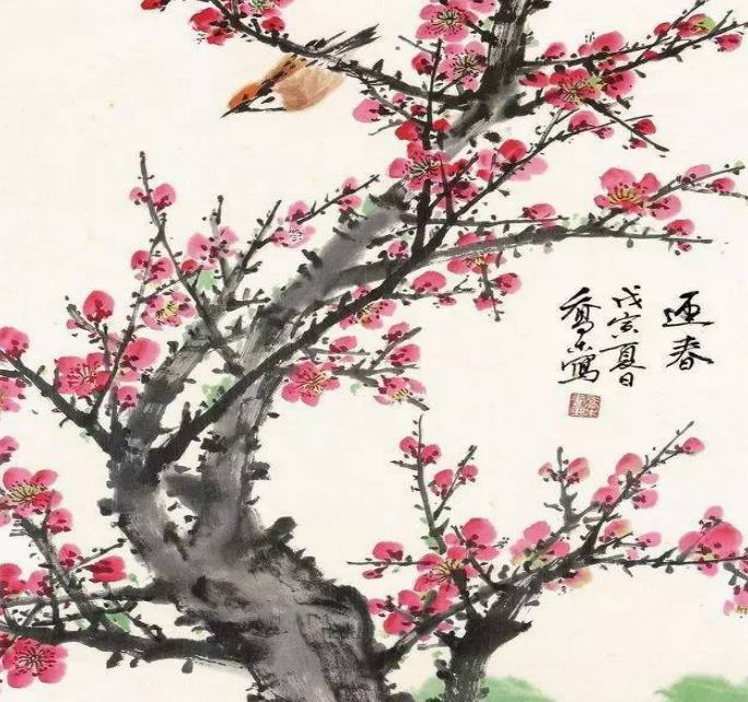 梅花三弄，美不胜收！