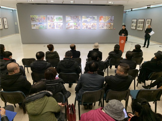 “‘光辉历程 红色经典——庆祝新中国成立70周年’第六届全国架上连环画展”巡展在沈阳开幕