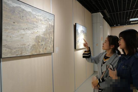 中国百名油画家主题写生创作展在宁夏开幕