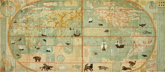我国现存最早的“世界地图”