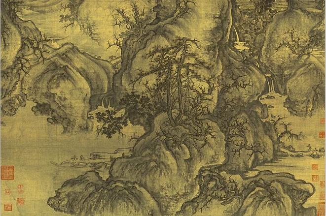 中国绘画的一大转折点——北宋郭熙《早春图》