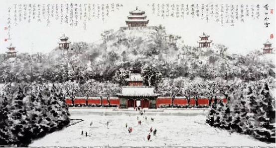 【防控疫情 线上展览十九】 京风墨韵——张仁芝笔下的北京胜景
