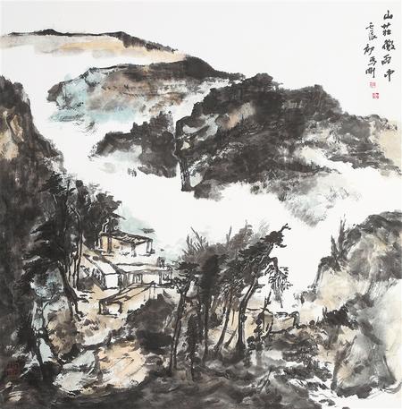 【雅赏】甘肃省美协主席马刚山水画赏析