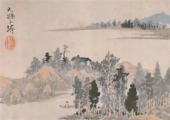 中国画写意山水画的调色法，难得一见