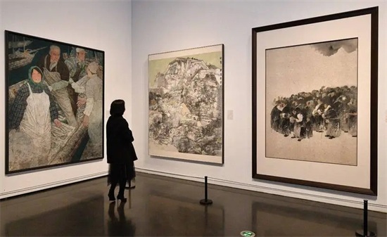 第七届全国画院美术作品展在郑州美术馆（新馆）开幕