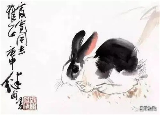 齐白石与刘继卣笔下的兔子