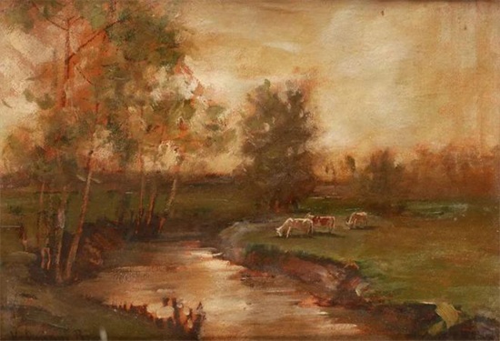 匈牙利最杰出的风景画家之一贝拉·阿达伯特·冯·斯潘依
