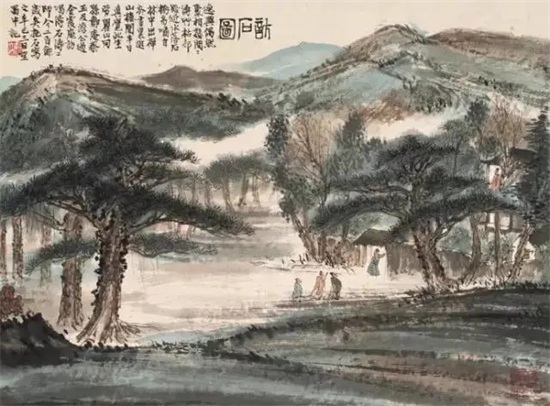 名家画松100幅，傲骨峥嵘，是万千文人的至爱！