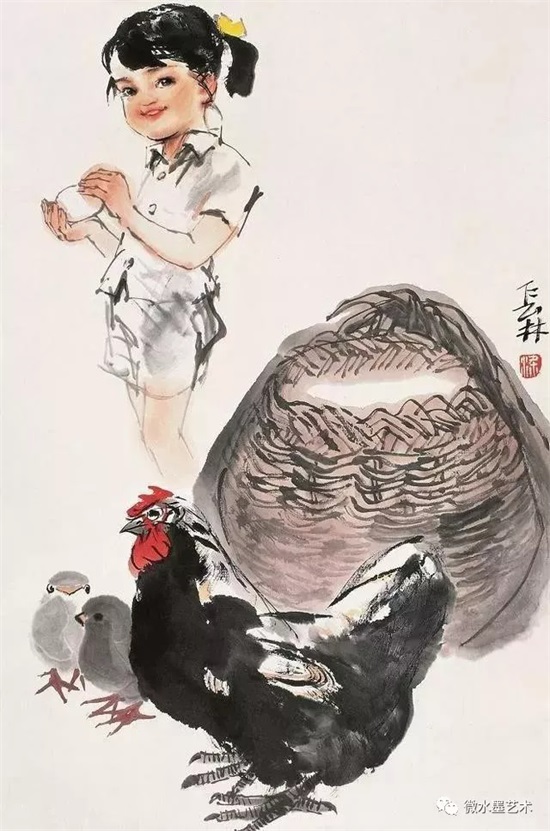 他只活了32岁，写意人物狂放不羁，卢沉为他出画册