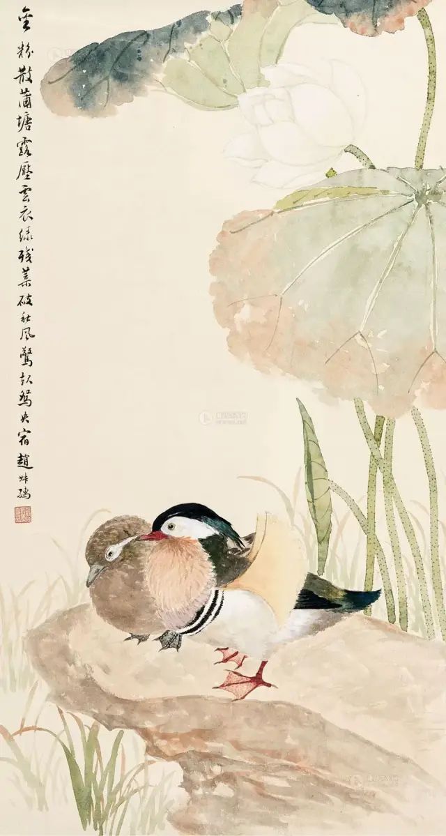 古今名家画鸳鸯
