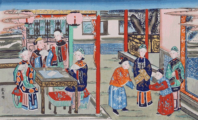 春节将至，送你会动的年画，太美了，第一次见！