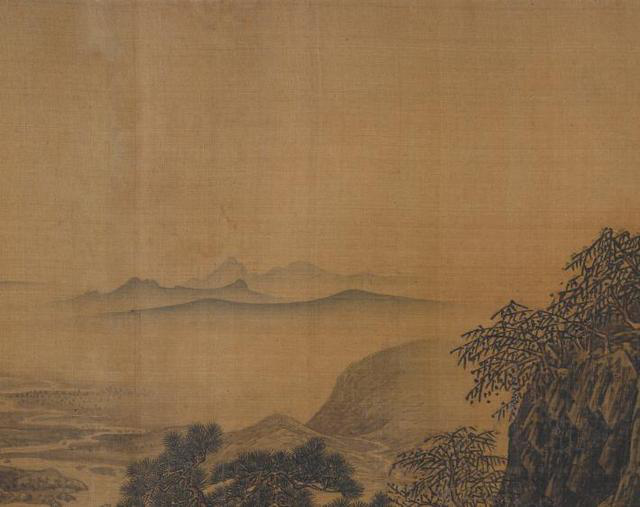 宋代山水画与现代山水画区别|古代|画|字画|上海频道