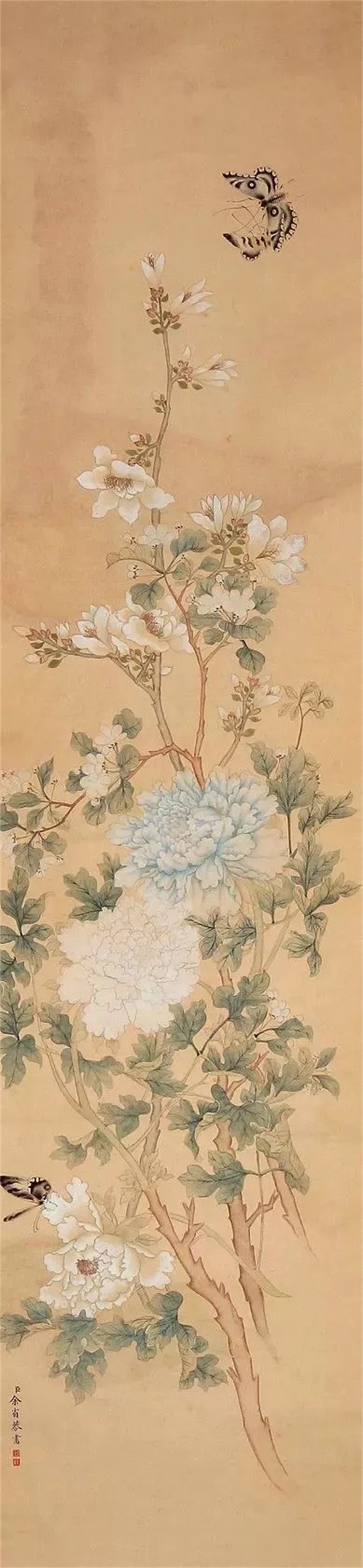 清宫十大著名画家作品选(100幅)|古代|画|字画|频道